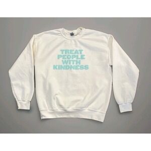 Harry Styles Treat People With Kindness Sweatshirt Medium Mock Crewneck TPWK
